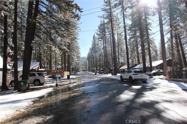 view of street