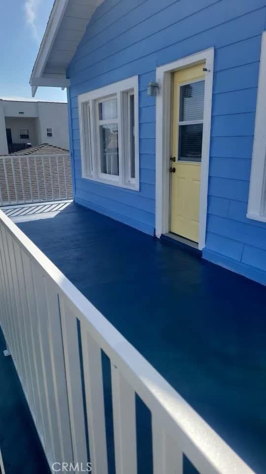 view of patio / terrace featuring a balcony