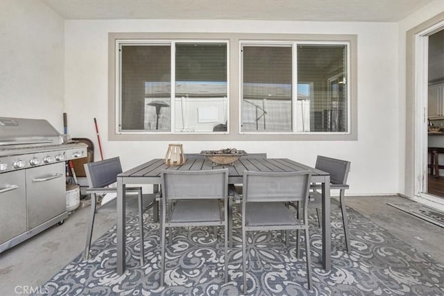 view of patio / terrace with outdoor dining space