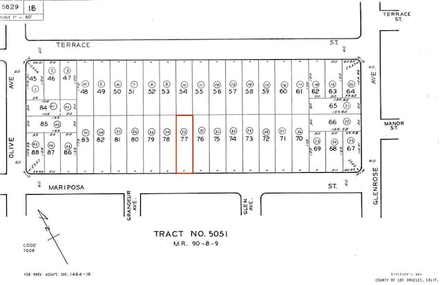 255 W Mariposa St, Altadena CA, 91001 land for sale