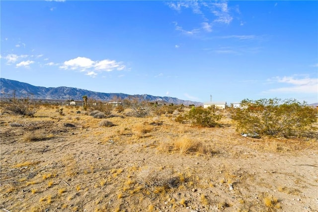 view of mountain feature