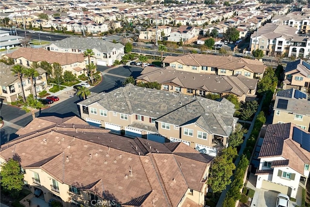 drone / aerial view featuring a residential view