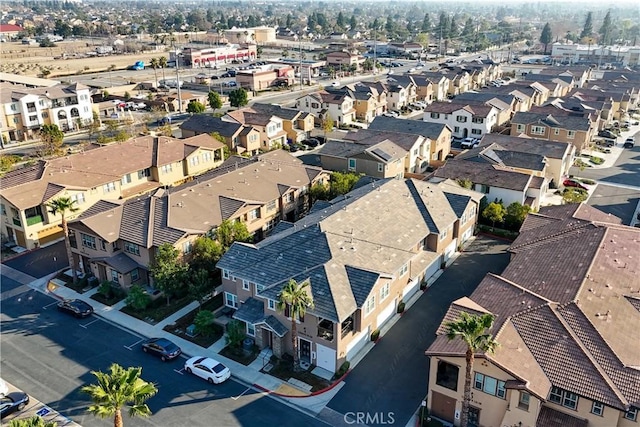 drone / aerial view featuring a residential view