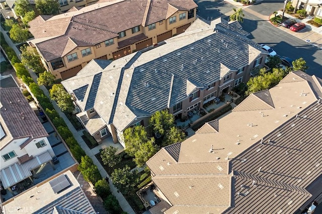 drone / aerial view featuring a residential view