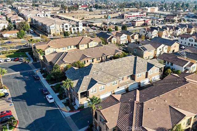 birds eye view of property featuring a residential view