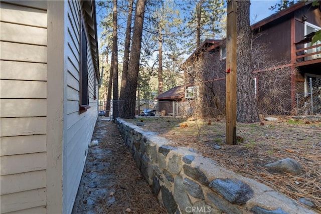 1779 Virginia St, Wrightwood, CA 92397 - view of side of home featuring fence