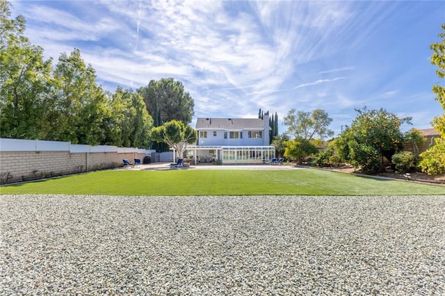 13440 Pala Ave, Sylmar, CA 91342 - rear view of property with a patio