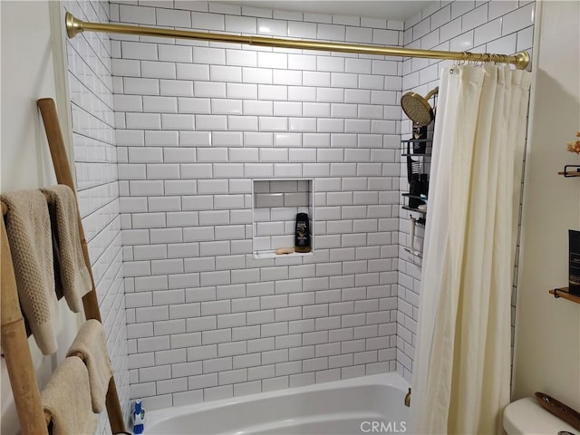 5001 Stoney Creek Rd Unit 356, Culver City, CA 90230 - full bathroom with shower / bath combination with curtain and toilet