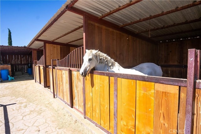 view of stable