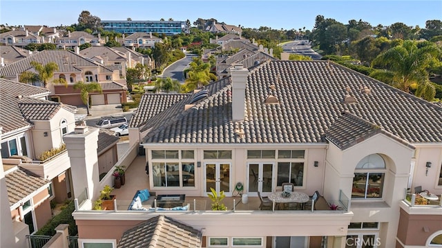 bird's eye view featuring a residential view