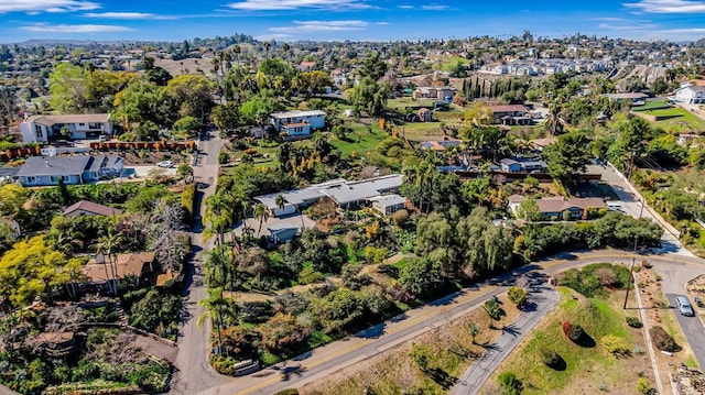 drone / aerial view featuring a residential view