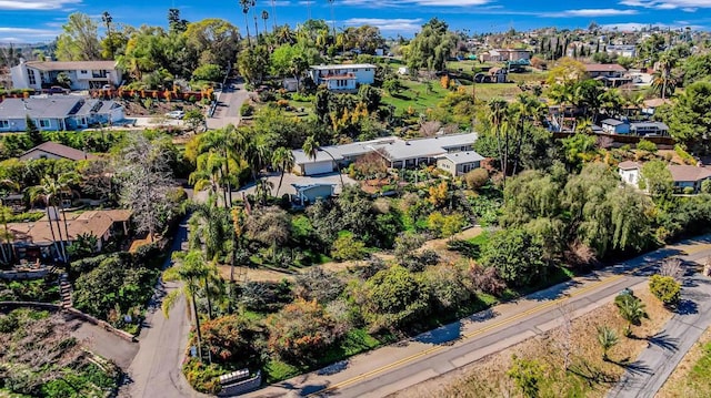 birds eye view of property featuring a residential view