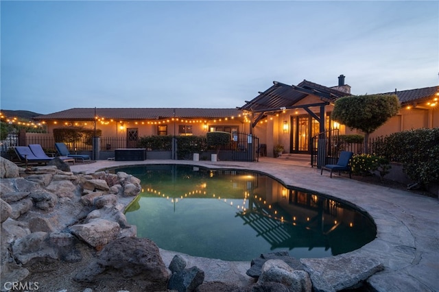 38270 Calaveras Rd, Temecula, CA 92592 - view of swimming pool with a patio area