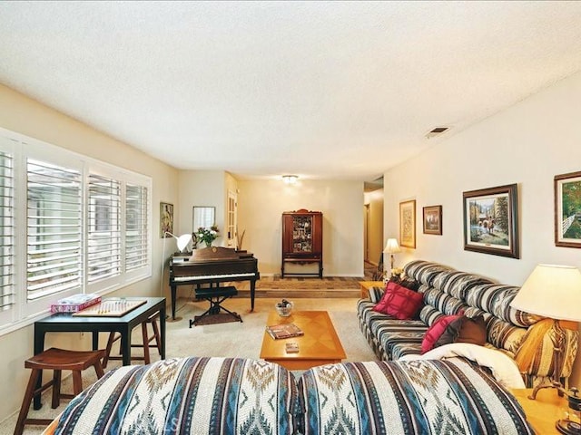 970 3rd St, Norco, CA 92860 - living room with a textured ceiling