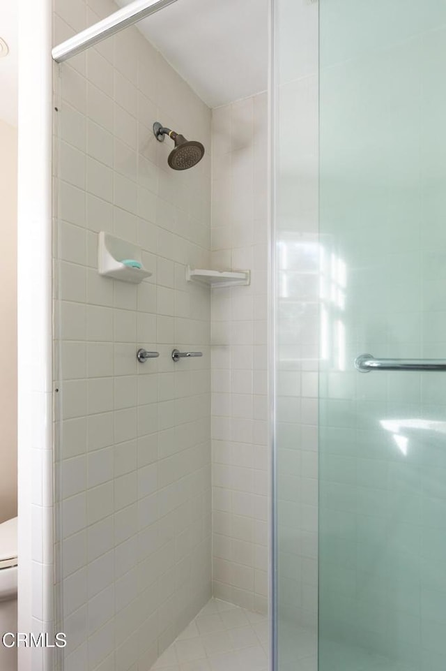 full bath with a stall shower