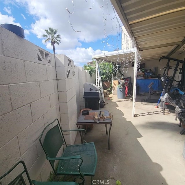 607 S Indian Hill Blvd Unit A, Claremont, CA 91711 - fenced backyard with a patio and area for grilling