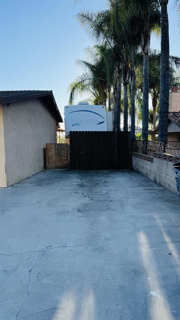 view of patio / terrace with fence