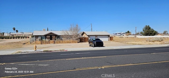 view of street with sidewalks