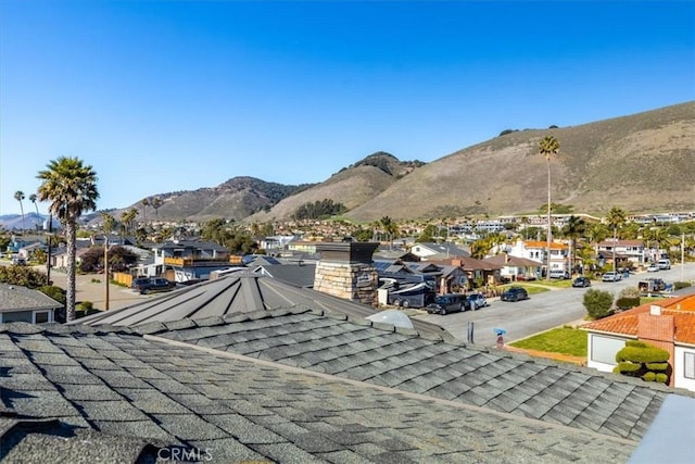 mountain view featuring a residential view