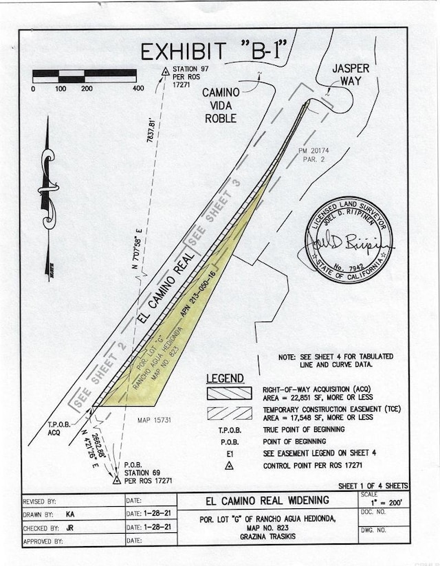 25 El Camino Real, Carlsbad CA, 92009 land for sale