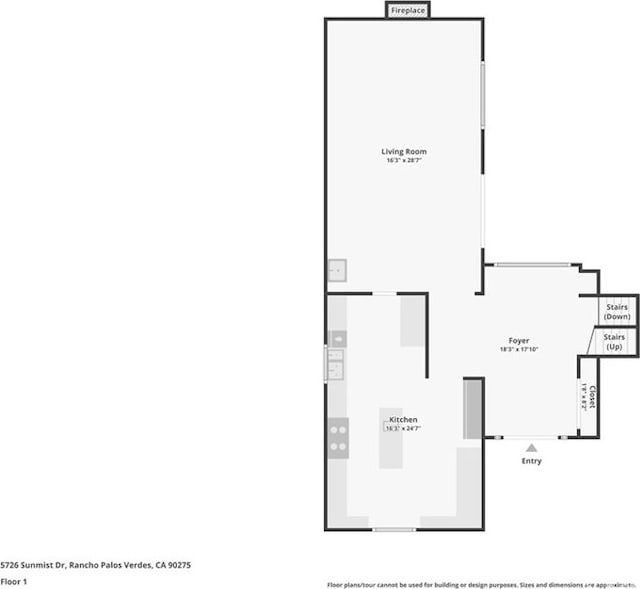 5726 Sunmist Dr, Rancho Palos Verdes, CA 90275 - home floor plan