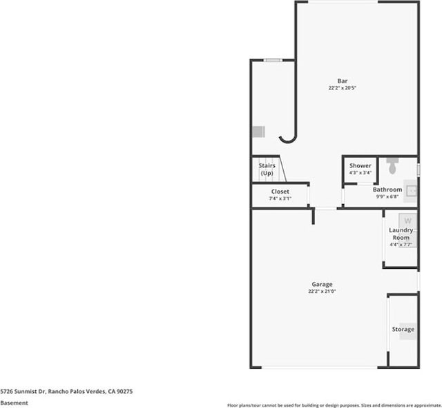 5726 Sunmist Dr, Rancho Palos Verdes, CA 90275 - property floor plan