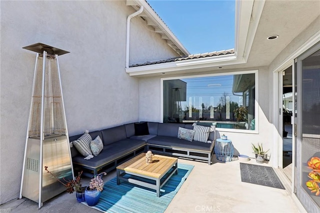 5726 Sunmist Dr, Rancho Palos Verdes, CA 90275 - view of patio / terrace featuring an outdoor living space