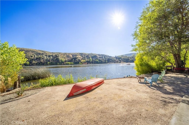 property view of water