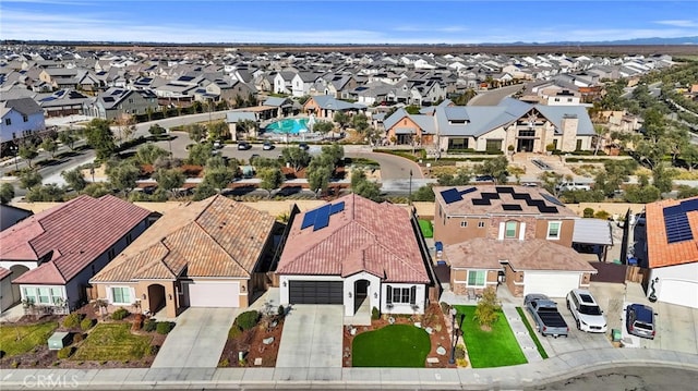 birds eye view of property featuring a residential view