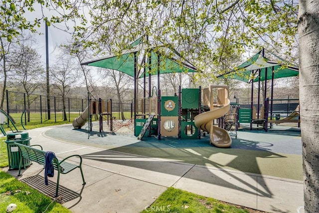 view of community playground