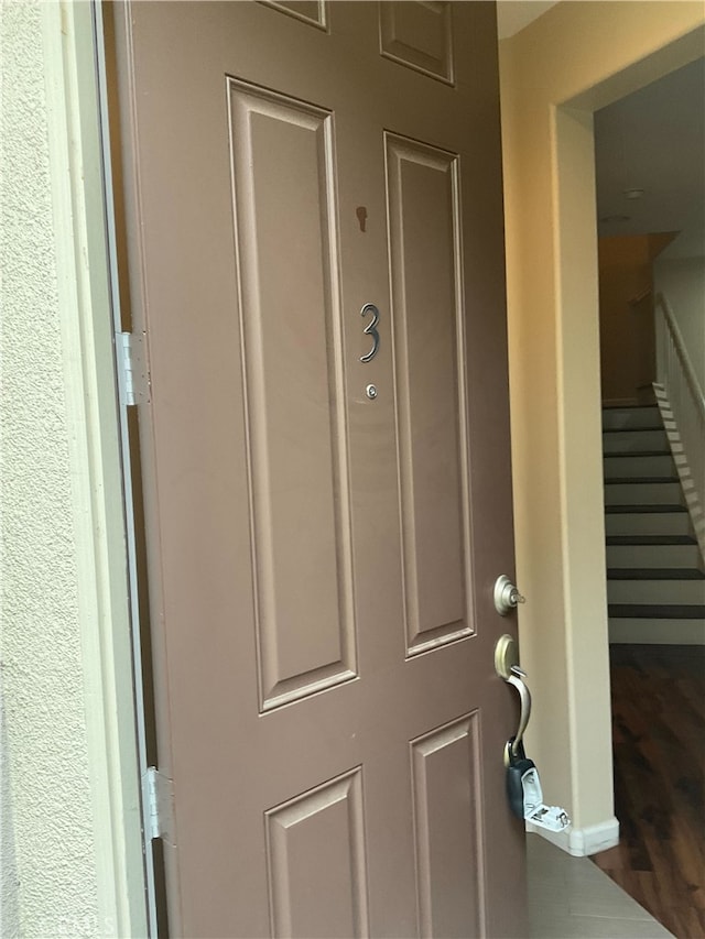 view of entrance to property