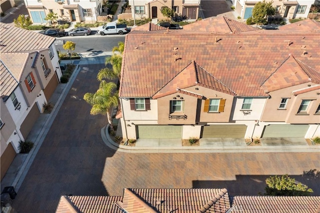 birds eye view of property featuring a residential view