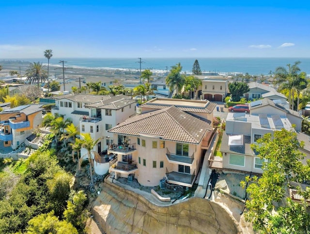 2483 Oxford Ave, Cardiff By The Sea, CA 92007 - aerial perspective of suburban area featuring a nearby body of water