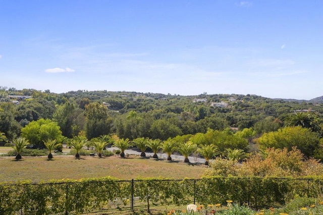 exterior space with a rural view