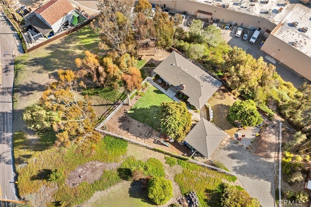 bird's eye view featuring a residential view