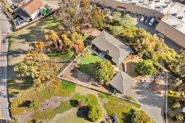 drone / aerial view