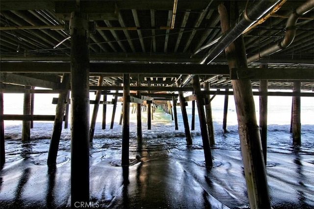 view of dock