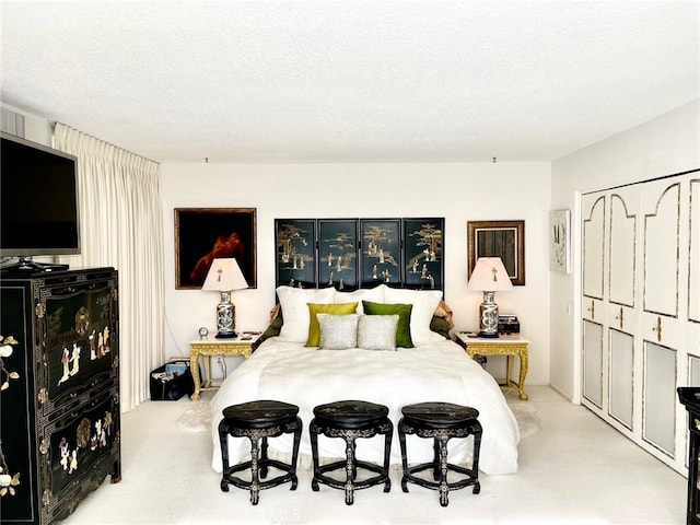 300 S Patencio Rd, Palm Springs, CA 92262 - bedroom with carpet flooring and a textured ceiling