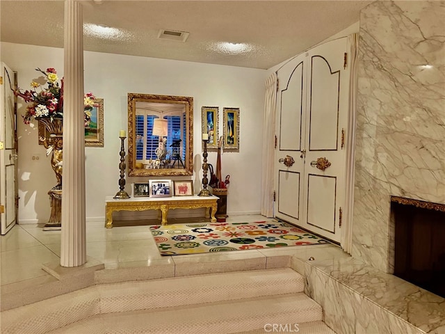 300 S Patencio Rd, Palm Springs, CA 92262 - hall featuring a textured ceiling