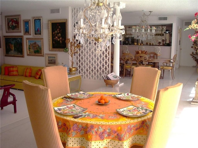 300 S Patencio Rd, Palm Springs, CA 92262 - dining room with a chandelier