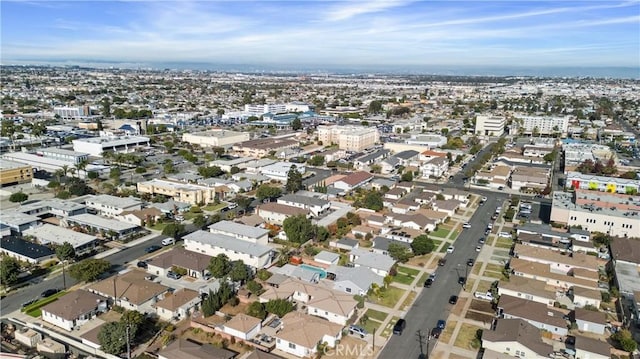 bird's eye view with a view of city and a residential view