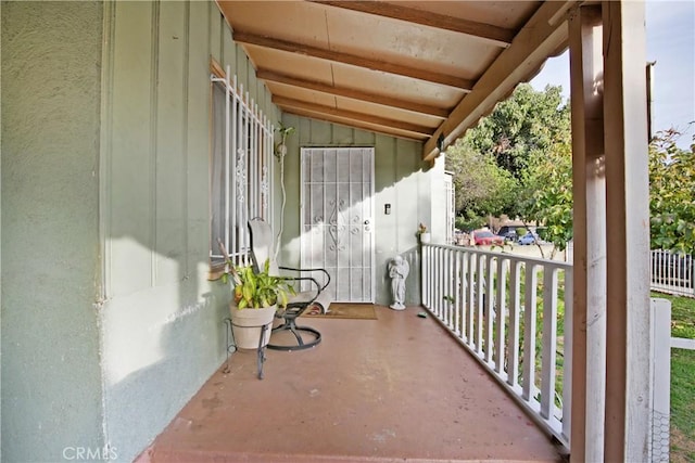 view of patio