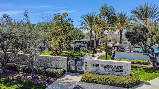 58 Sagan Way, Irvine, CA 92618 - community sign featuring fence and a gate
