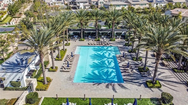 58 Sagan Way, Irvine, CA 92618 - view of swimming pool featuring a residential view