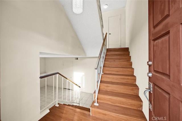 11331 Elliott Ave Unit 21, El Monte, CA 91732 - staircase featuring wood finished floors
