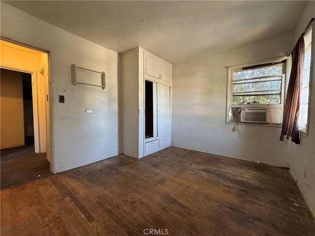 4868 La Roda Ave, Los Angeles, CA 90041 - unfurnished bedroom with wood finished floors and cooling unit