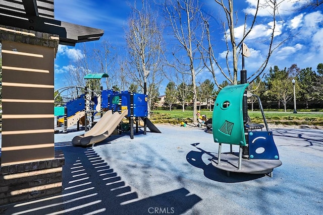 view of communal playground