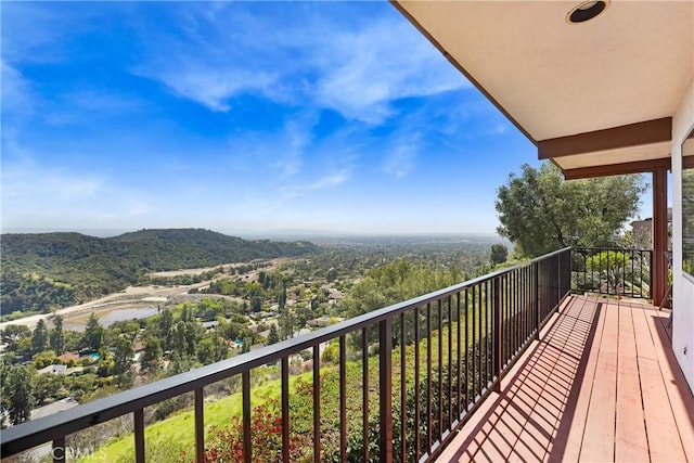 2222 Cielo Pl, Arcadia, CA 91006 - balcony featuring a mountain view