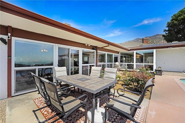 2222 Cielo Pl, Arcadia, CA 91006 - view of patio / terrace featuring outdoor dining area