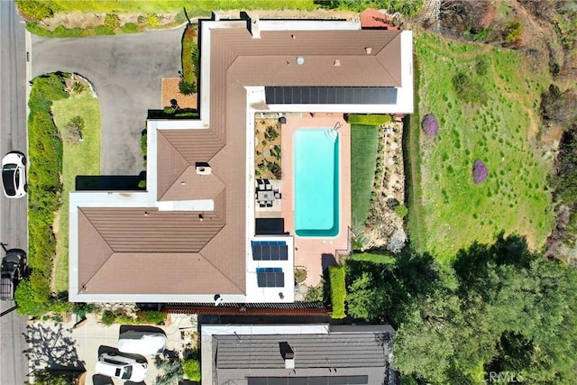 2222 Cielo Pl, Arcadia, CA 91006 - bird's eye view of a pool